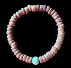 BRACELET MIXTE EN PERLES DE BOIS DE COCOTIER NATUREL, Ophalen of Verzenden, Nieuw, Overige kleuren, Hout