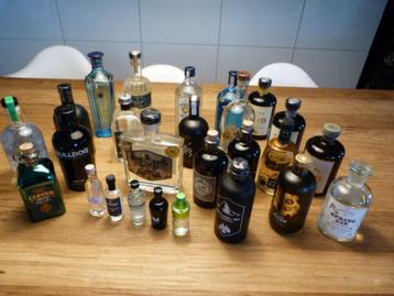 Exclusieve Gin collectie - 21 flessen - Nieuw beschikbaar voor biedingen