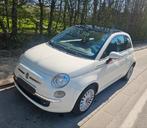 Fiat 500 1.2 benzine, Stof, Beige, Wit, Particulier