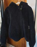 Manteau fourrure noir Zara pour femme taille S, Ophalen of Verzenden, Zo goed als nieuw, Zwart