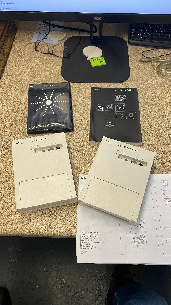 ERCO Light Server 64+ (twee stuks!), Huis en Inrichting, Woonaccessoires | Overige, Zo goed als nieuw, Ophalen