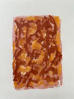 Jan ELVIRE - Originele offset gravure - Abstract - 32x24cm, Antiek en Kunst, Ophalen of Verzenden