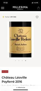 Leoville Poyferre 2016 2ème Grand Cru Classé Saint Julien, Verzamelen, Nieuw, Rode wijn, Frankrijk, Ophalen of Verzenden