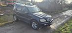 Mercedes ml 270, Auto's, Automaat, 4 deurs, Blauw, Lederen bekleding