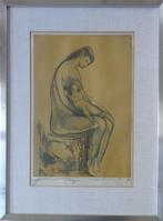 ANTO DIEZ / LENTE / KLEURLITHO / 77x57cm / KADER / SIG, Ophalen