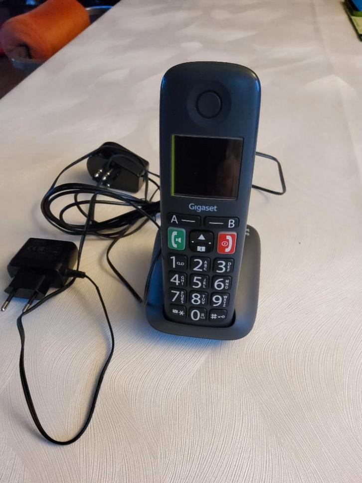 Draadloze telefoon, Telecommunicatie, Vaste telefoons | Handsets en Draadloos, Zo goed als nieuw, 1 handset, Stralingsarm, Ophalen