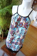 vintage dressing natuurlijk mouwloos leuke jurk, Overige kleuren, Maat 42/44 (L), Ophalen of Verzenden, Zo goed als nieuw