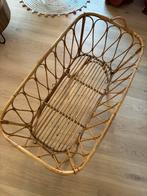 Vintage rotan wiegje incl. aerosleep matrasje, Kinderen en Baby's, Ophalen, Gebruikt