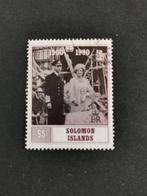 Îles Salomon 1990 - 90e année Reine Elisabeth I, Timbres & Monnaies, Affranchi, Enlèvement ou Envoi