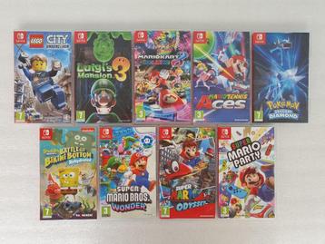 Nintendo Switch Games beschikbaar voor biedingen