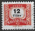 Hongarije 1958/1969 - Yvert 220BTX - Taxzegel (ST), Verzenden, Gestempeld