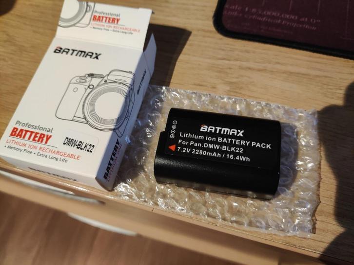 Panasonic DMW-BLK22 Batterij - Nieuw!, Audio, Tv en Foto, Fotografie | Accu's en Batterijen, Nieuw, Ophalen of Verzenden