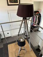 Staanlamp 1.40 m en 60 cm, Huis en Inrichting, Lampen | Overige, Modern, Gebruikt, Staanlamp, Ophalen