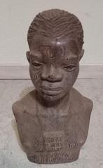 Zeer mooie Afrikaanse buste "GRÉGOIRE MASSENGO", Antiek en Kunst, Ophalen