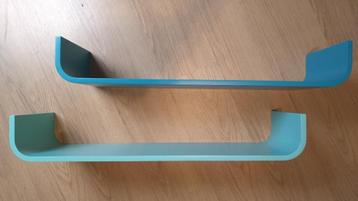 Legplanken blauw beschikbaar voor biedingen