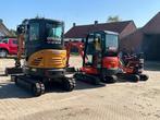 Minigravers te huur 1T ,3Tkubota,case