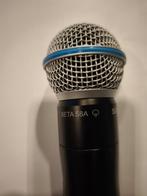 Shure microfoon Beta 58A (zonder ontvanger), Muziek en Instrumenten, Microfoons, Ophalen of Verzenden, Zo goed als nieuw, Studiomicrofoon