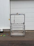 Werkkooi of manbak, Ophalen