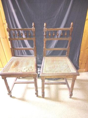 2 chaises tête de lion beschikbaar voor biedingen