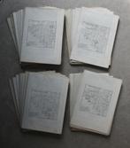 Stafkaarten Duitse leger 1914. Originele set., Ophalen of Verzenden, Landmacht, Foto of Poster