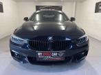 BMW SERIE 4 418 dA*PACK M*CUIR*CLIM*NAVI*FULL LED*CAMERA*JA1, Automaat, 4 cilinders, Blauw, Bedrijf