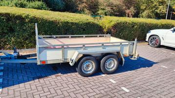 Louben sterke aanhangwagen/ machinetransporter 2700kg