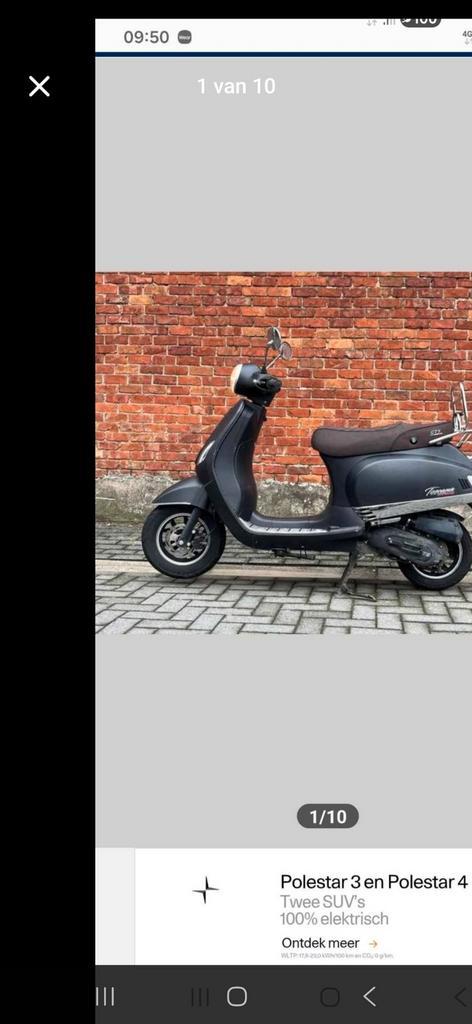 Gts toscana AKLASSE, Fietsen en Brommers, Snorfietsen en Snorscooters, Ophalen