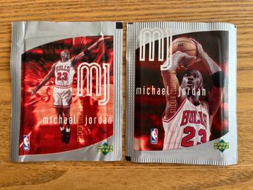 1998 Upper Deck - Michael Jordan - x2 Sealed Sticker Packs beschikbaar voor biedingen