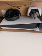 Playstation 5 disc versie met doos, Games en Spelcomputers, Spelcomputers | Sony PlayStation 5, Ophalen, Zo goed als nieuw, Playstation 5