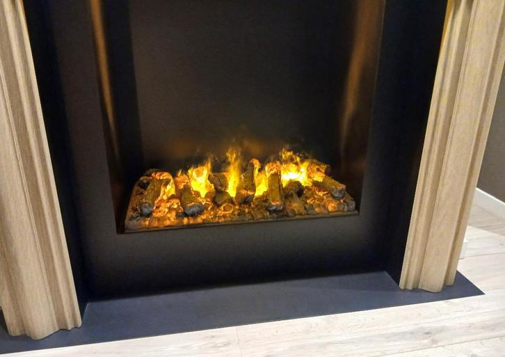 Waterdamphaard van Dimplex Cassette 500 Retail met Logset, Doe-het-zelf en Bouw, Verwarming en Radiatoren, Zo goed als nieuw, Kachel