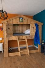 Lit mezzanine Saartje prune, Enfants & Bébés, Chambre d'enfant | Lits superposés & Lits mezzanines, Enlèvement, Lits superposés