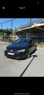 GOLF 7 GTD 142.000 KM!!, Auto's, Zwart, Leder, Te koop, 3 deurs