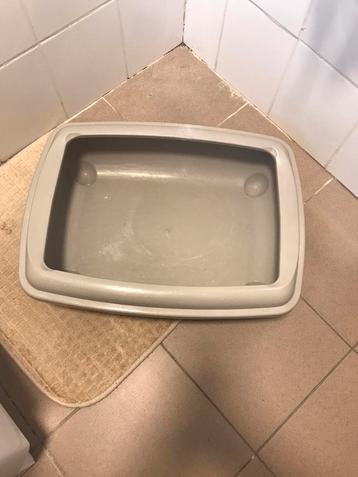 Bac à litière pour chat, Comme neuf