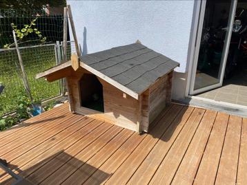 Niche pour grand chien, 65 à 100 cm, Enlèvement, 110 cm ou plus, Niche à chien