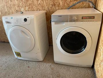 AEG Protex wasmachine + droger Zannusi Lindo100 beschikbaar voor biedingen