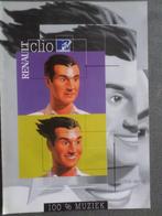 Brochure du téléviseur Renault Clio MTV M, Enlèvement ou Envoi, Renault