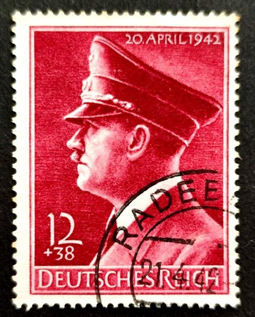 Deutsches Reich: 53ste verjaardag A.Hitler 1942, Timbres & Monnaies, Timbres | Europe | Allemagne, Affranchi, Autres périodes