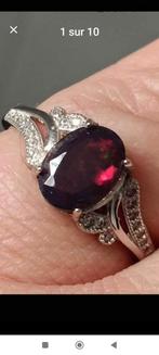 Sterling zilveren ring met zwarte opaal uit Ethiopië, Handtassen en Accessoires, Ringen, Nieuw, Ophalen of Verzenden, Met edelsteen