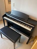 zwarte digitale piano, Muziek en Instrumenten, Piano's, Piano, Hoogglans, Zo goed als nieuw, Zwart