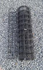 Stuk zwart tuingaas - 1m hoog, Tuin en Terras, Gaas en Draad, Ophalen, Zo goed als nieuw, 10 tot 20 meter