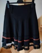 Prachtige feestrok Please met voile. Medium met stretch, Maat 38/40 (M), Zwart, Please, Ophalen of Verzenden