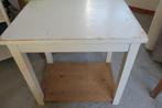 table d'appoint avec planche en bas, Ophalen, Gebruikt, 50 tot 100 cm, Overige houtsoorten