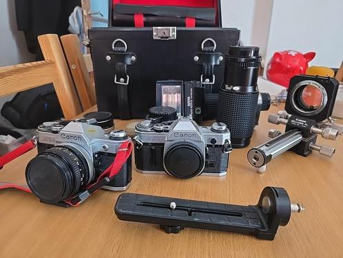 Canon AE1, Audio, Tv en Foto, Fotocamera's Analoog, Gebruikt, Canon, Ophalen of Verzenden