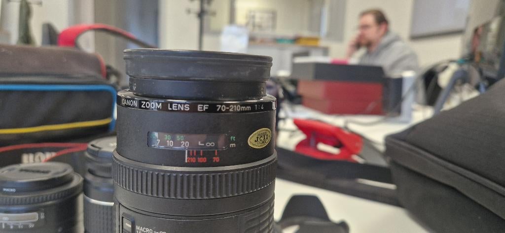 Objectif Canon EF Zoom 70-210mm, Enlèvement ou Envoi, Utilisé, Téléobjectif, Zoom