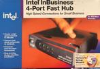 Intel InBusiness 4-port Fast Hub (NIEUW IN DOOS), Enlèvement, Neuf