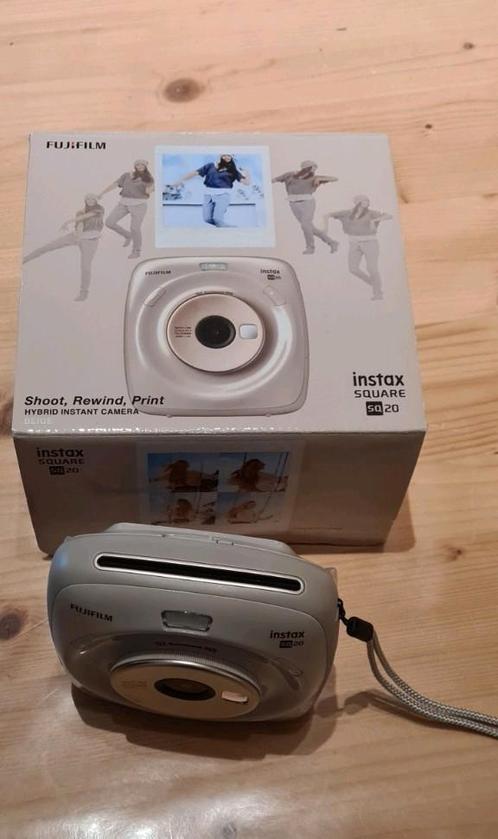 Instax square sq20 fujifilm Comme neuf!!, Audio, Tv en Foto, Fotocamera's Digitaal, Zo goed als nieuw, Ophalen of Verzenden