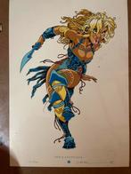 Estampe,tirage d’art “Série Graphique14”123/300,signé (2002), Antiquités & Art, Art | Lithographies & Sérigraphies, Enlèvement