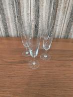 Flûtes à champagne en cristal