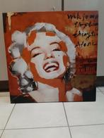 Canvas print   60cmx60cm  Marilyn Monroe, Huis en Inrichting, Ophalen, 50 tot 75 cm, Nieuw, Print