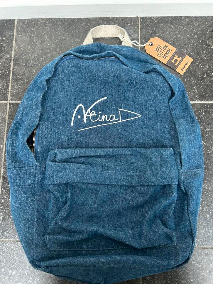 Denim rigzak Nina Derwael, Sport en Fitness, Turnen, Nieuw, Overige typen, Blauw, Ophalen of Verzenden